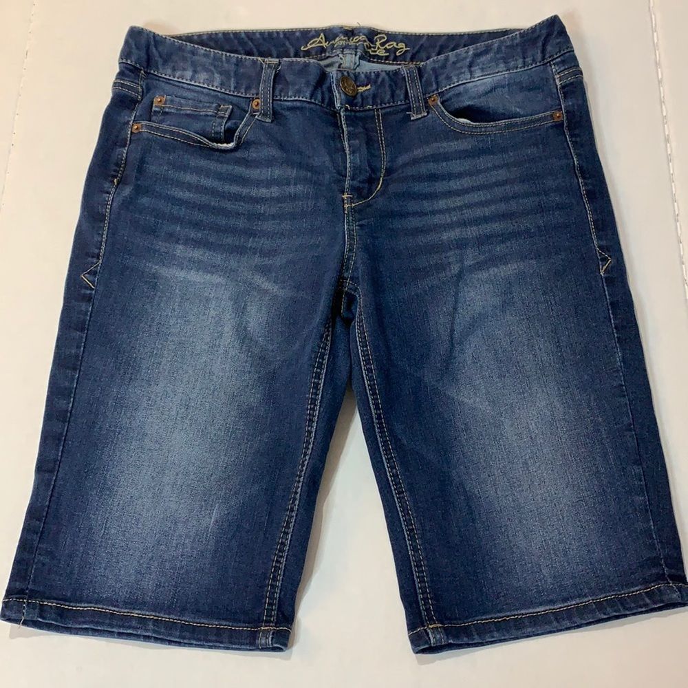 American Rag Women Juniors Jean Shorts Size 7